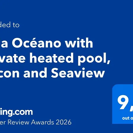 Oceano With Private Heated Pool, Aircon And Seaview Villa